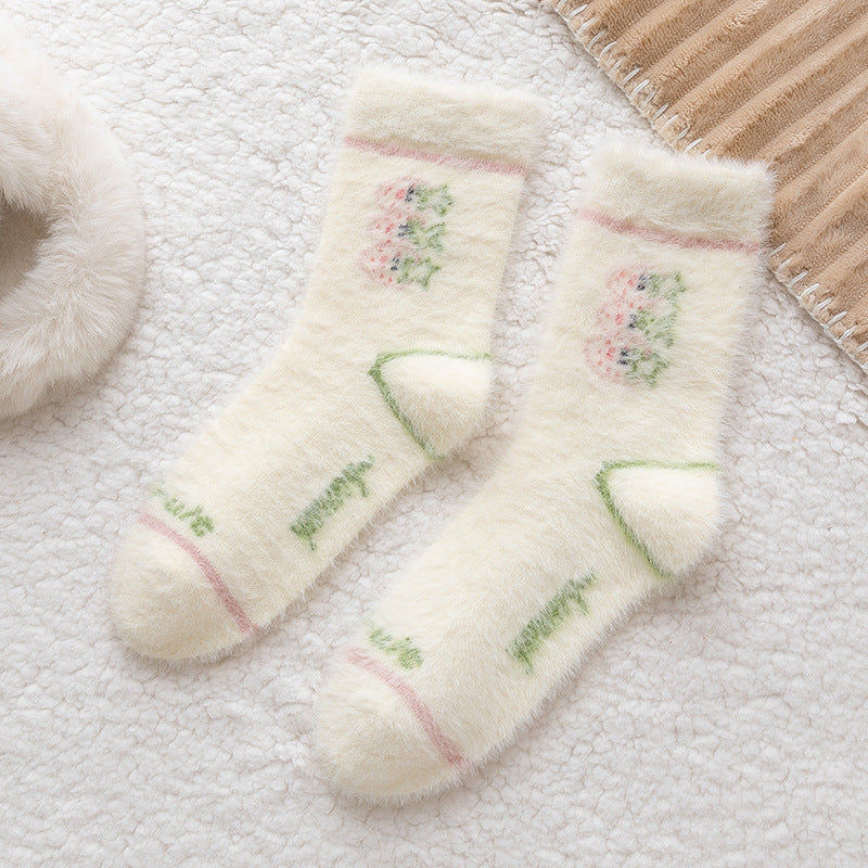 Women's Winter Thick Floor Sleeping Socks