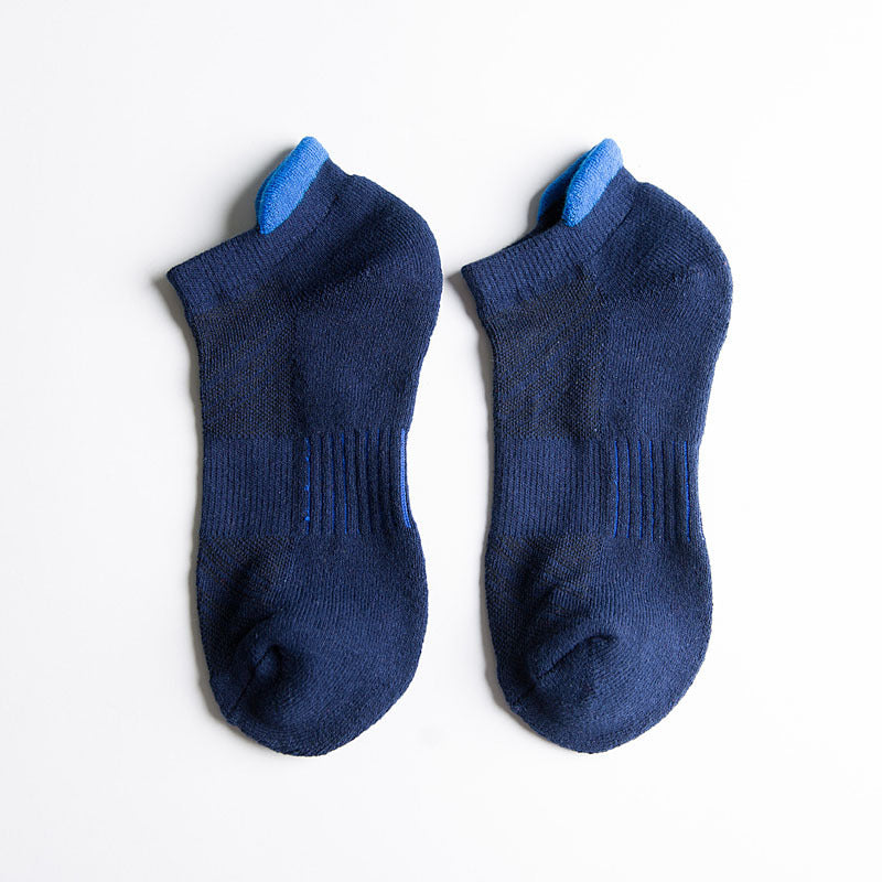 Towel bottom flower sports boat socks