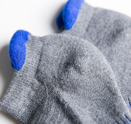 Towel bottom flower sports boat socks