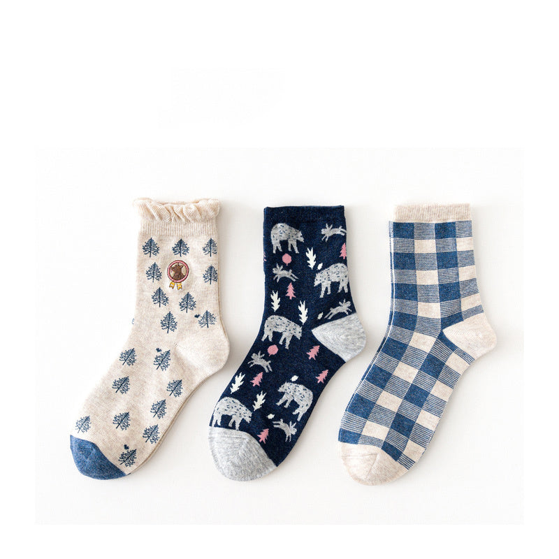 All-match cotton socks
