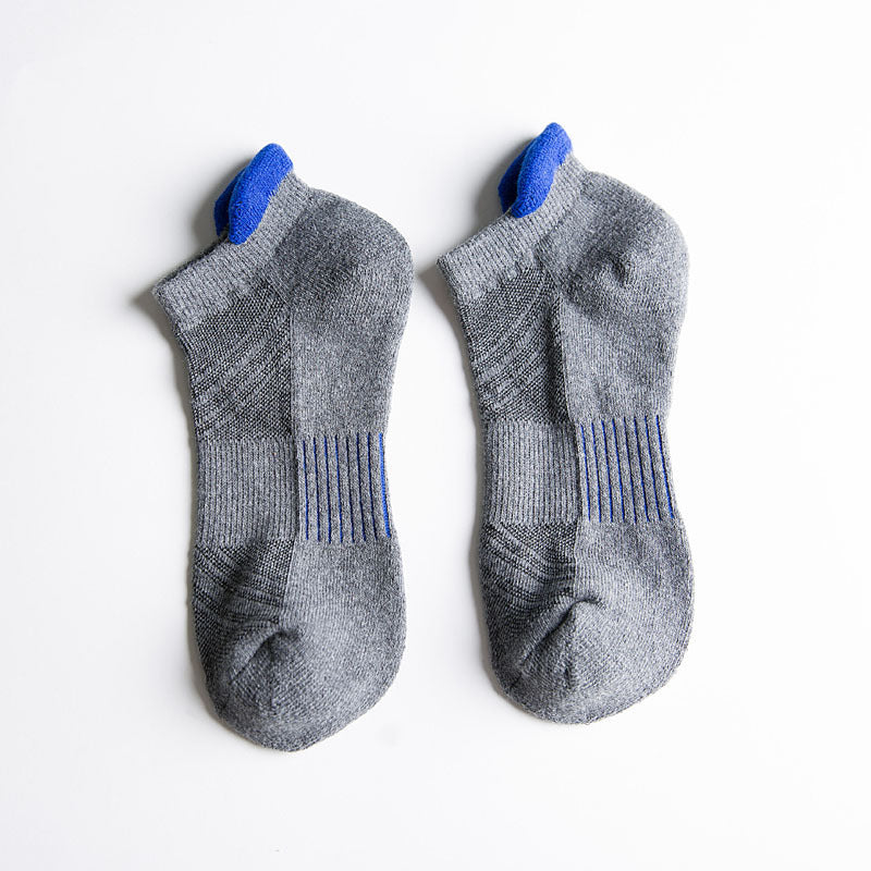 Towel bottom flower sports boat socks