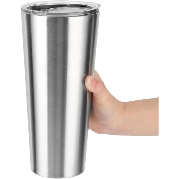 30oz Stainless Steel Mug Ice Bar Mug Coffee Mug With Clear Lid Travel Mug Double Wall Water Coffee Cup For Home