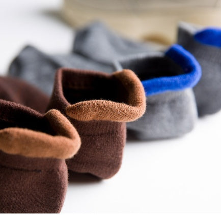 Towel bottom flower sports boat socks
