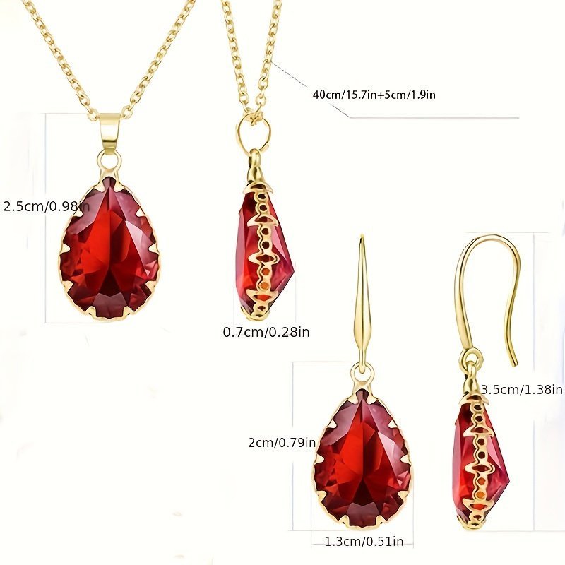 Women's Crystal Jewelry Set