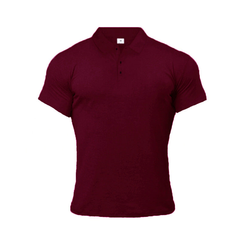 Sports Polo Shirt Summer Short-sleeved Tops Men Clothing