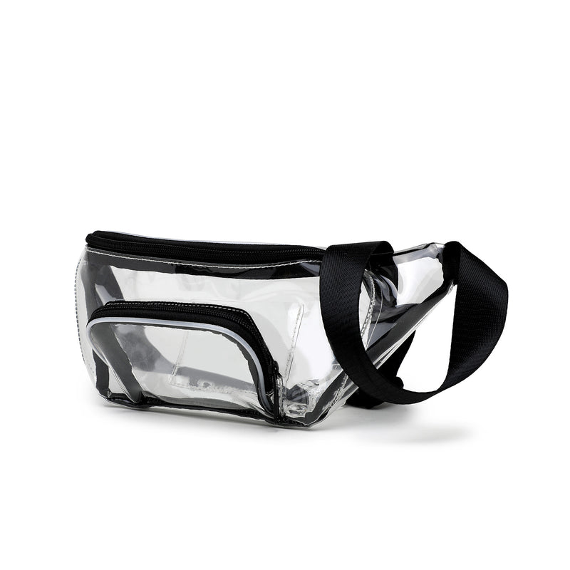 Trendy Fluorescent Pvc Transparent Running Waist Bag