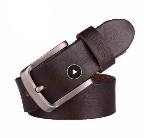 High-end First Layer Cowhide Belt Leather