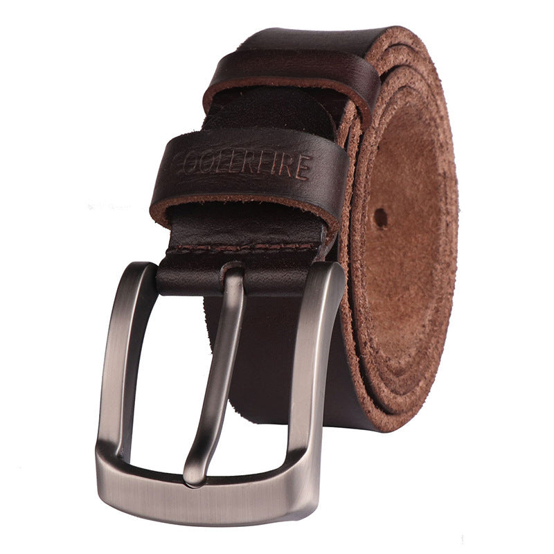 High-end First Layer Cowhide Belt Leather