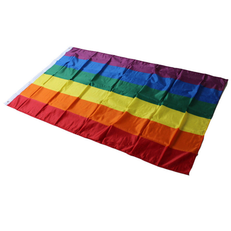 Rainbow Flag Gay Flag No. 4 Polyester Flag