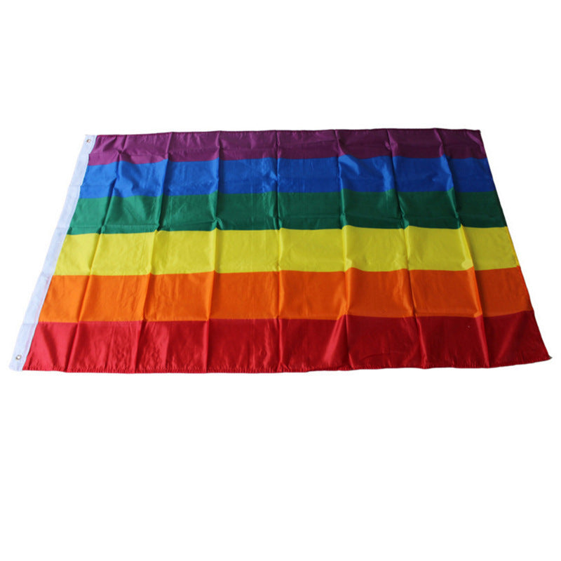 Rainbow Flag Gay Flag No. 4 Polyester Flag