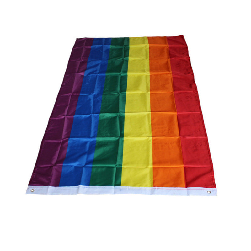 Rainbow Flag Gay Flag No. 4 Polyester Flag