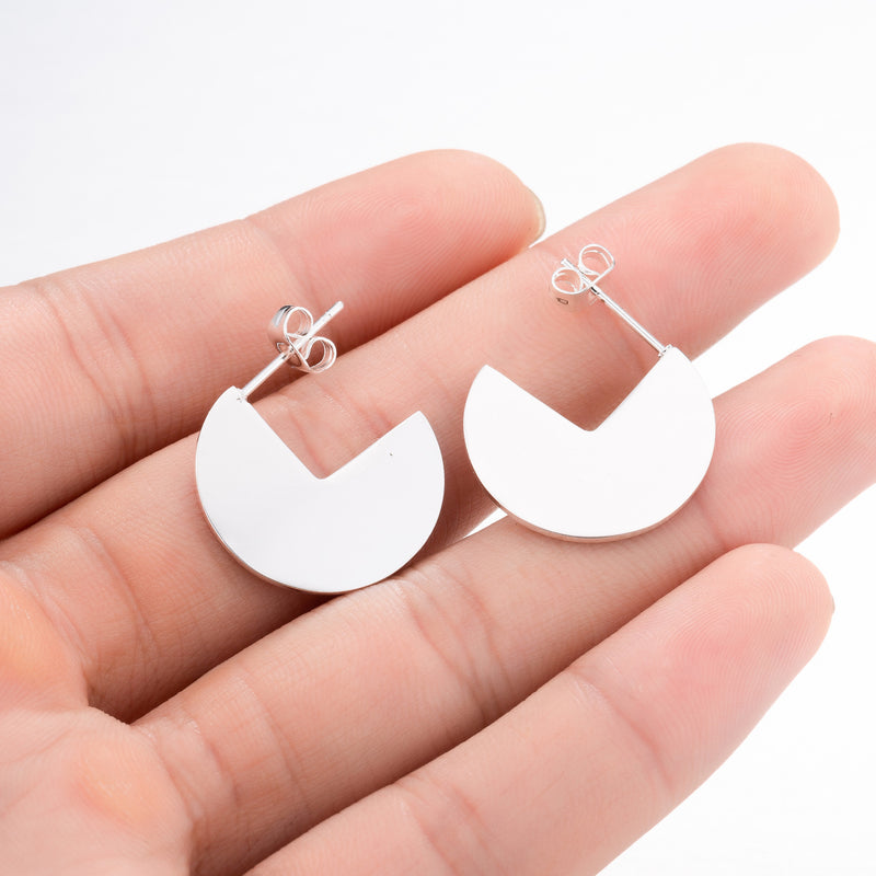 Natural Landscape Mountain Ear Climber Earring