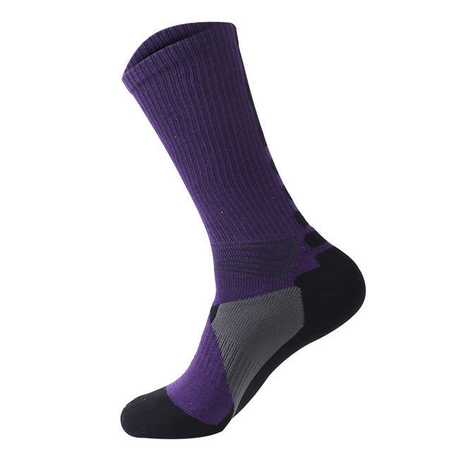 Towel bottom sports socks