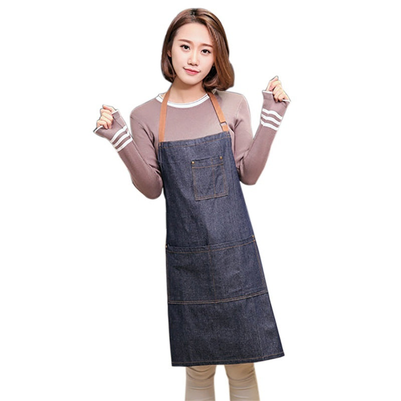 Denim apron