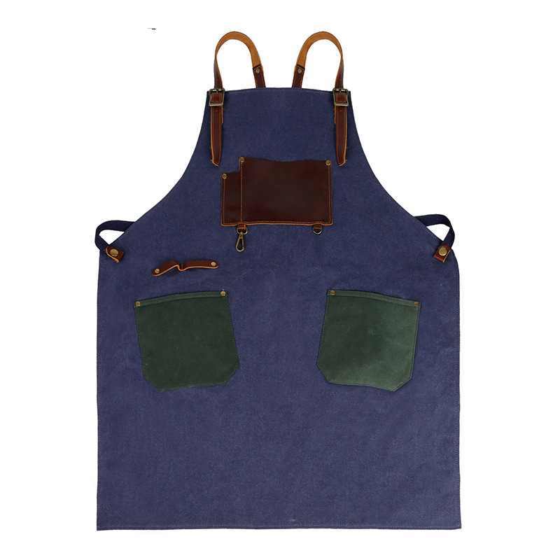 Craftsman Apron Designer Coffee Shop Canvas