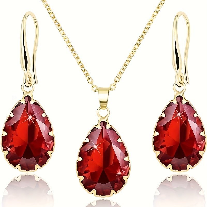 Women's Crystal Jewelry Set