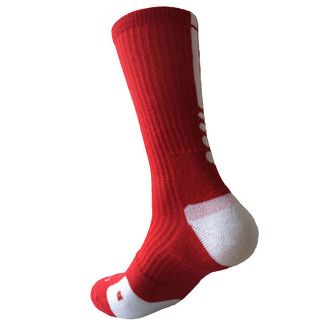 Towel bottom sports socks