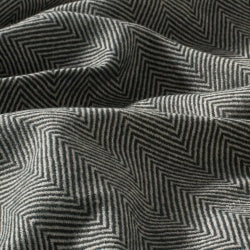 Herringbone Pattern Acrylic Blanket Gray