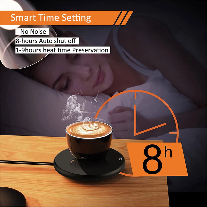 Mug Warmer USB Cup Warmer Coffee Cup Heater Thermostatic Heating Coaster Cup Electric Milk Tea Coffee Mug Warmer for Office Home