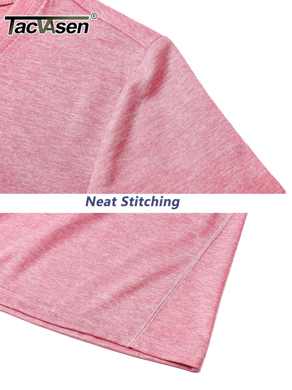 TACVASEN 3 Pieces Summer V Neck T-shirts Womens Casual Short Sleeve Shirts Packs 3 Lots Quick Dry Running Workout Gym Pulover