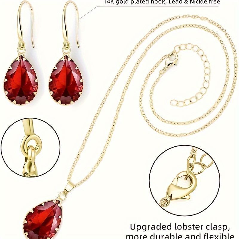 Women's Crystal Jewelry Set