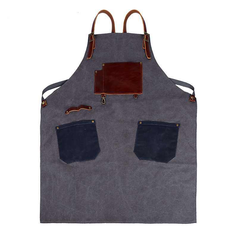 Craftsman Apron Designer Coffee Shop Canvas