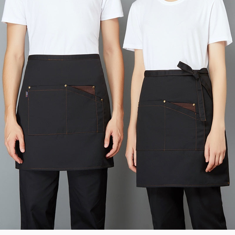 Canvas Half Apron Fashion Waiter Half Body Apron